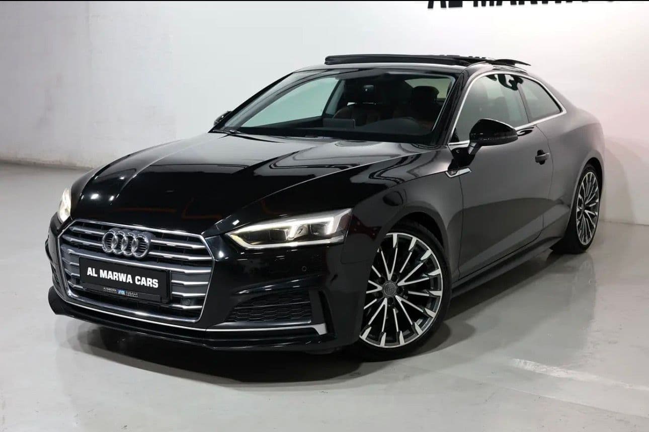 2017 Audi A5 40 TFSI-160000km-GCC Specs-Perfect Condition  - Thumbnail 2