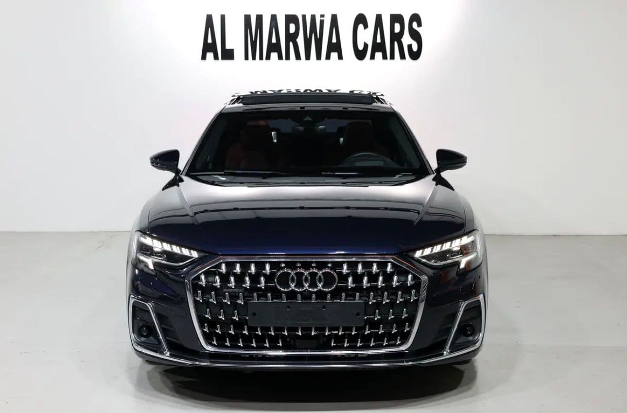 2022 Audi A8 L 55 TFSI quattro -92000KM-GCC specs-Excellent condition - Thumbnail 5