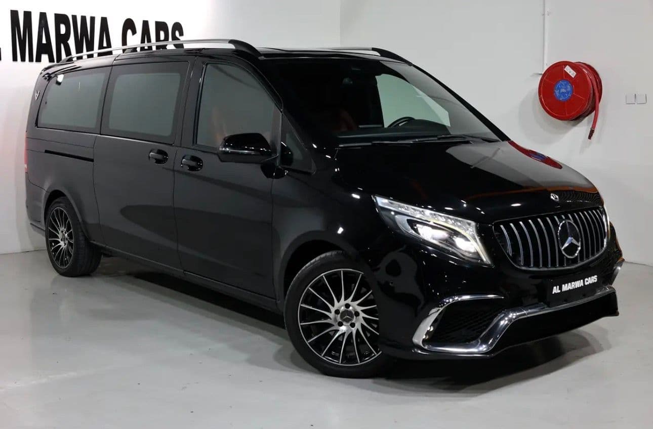 2021 Mercedes-Benz V250 Falcon Edition | GCC Specs  -233000KM -Full service history  - Thumbnail 2
