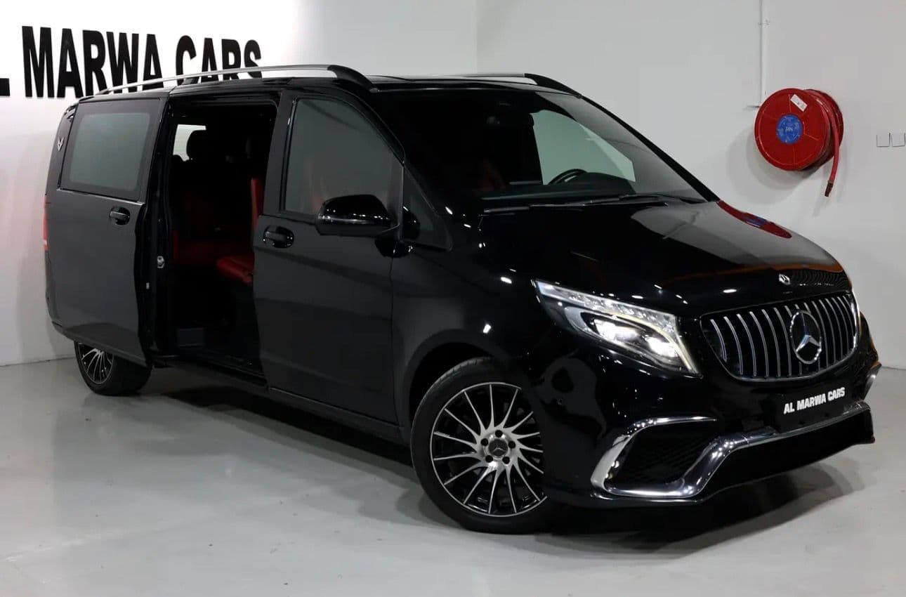 2021 Mercedes-Benz V250 Falcon Edition | GCC Specs  -233000KM -Full service history  - Thumbnail 3