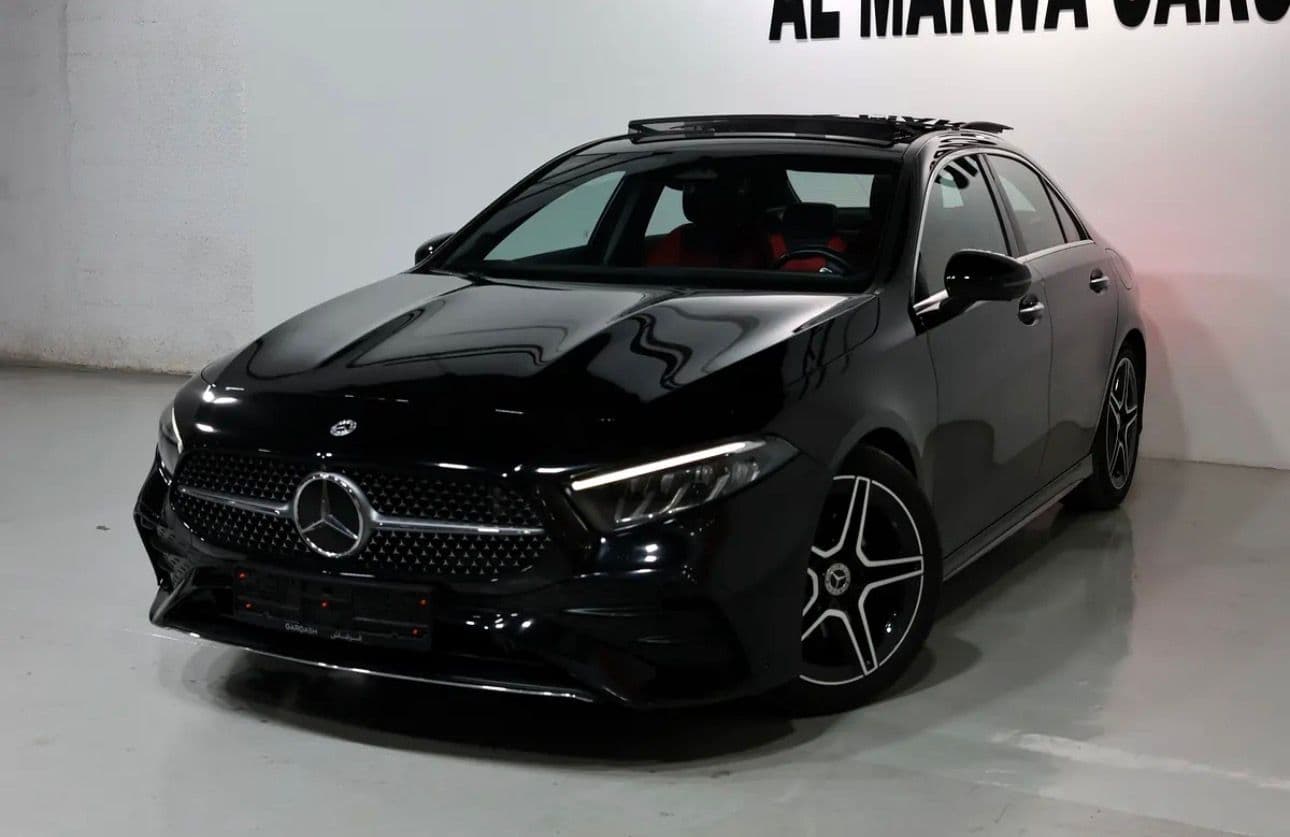 2024 Mercedes-Benz A 200 AMG -GCC Specifications -60,000KM -Under WARRANTY and SERVICE contract  - Thumbnail 2