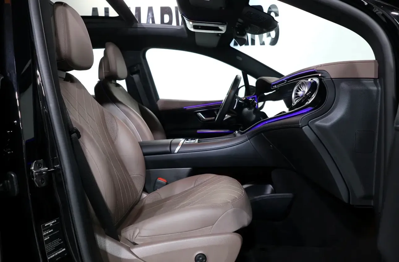 2025 Mercedes EQE 350 SUV I GCC Specs  ACCIDENTS FREE -9000km-Under warranty  - Thumbnail 14