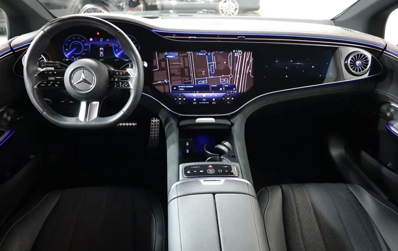 2024 Mercedes EQE 350+ I GCC Specs  -ACCIDENTS FREE  -GCC specifications -luxury sedan  -• WARRANTY 5 Years Mercedes-Benz  - Thumbnail 11