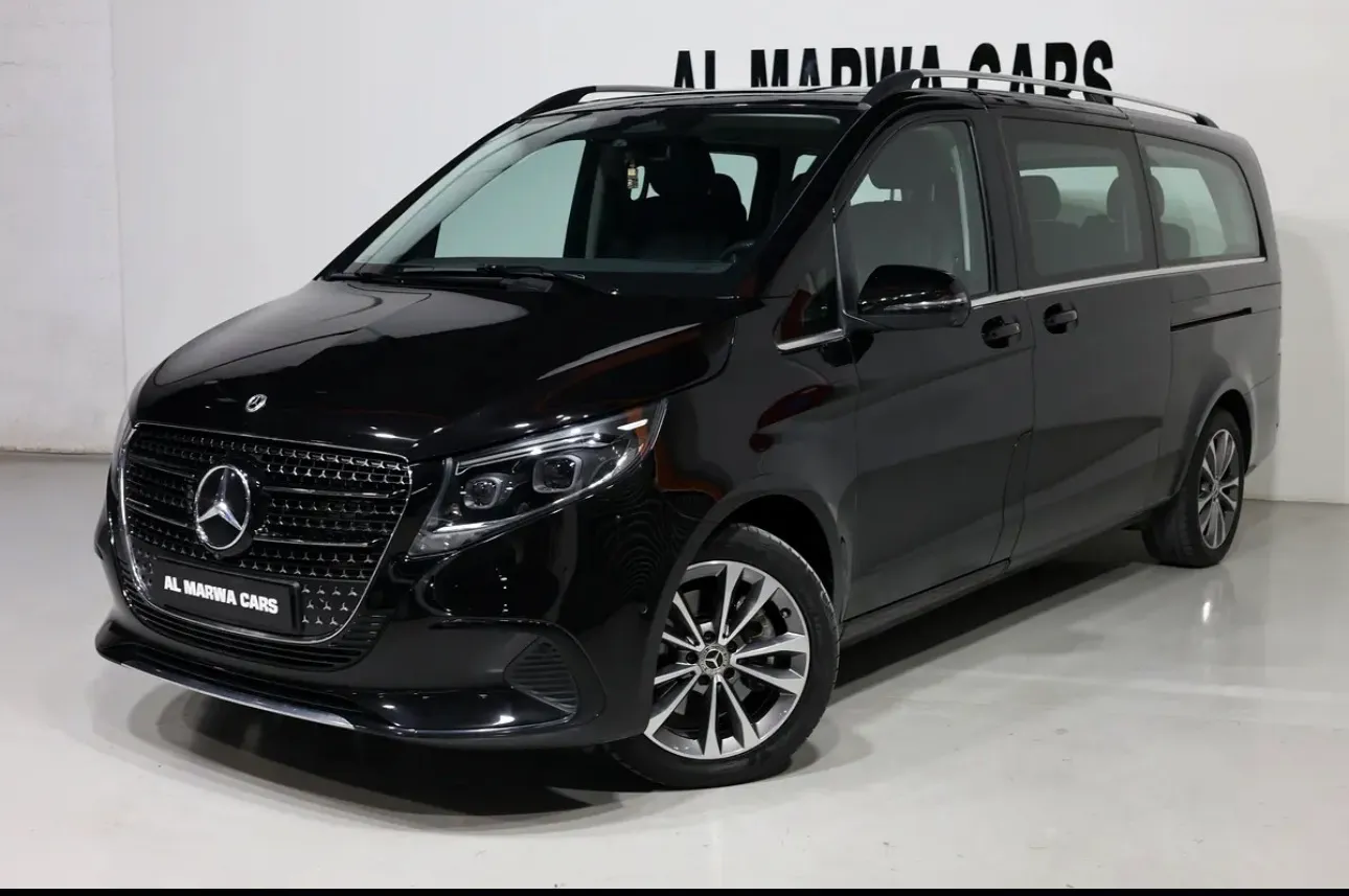 2025 Mercedes-Benz V-Class V 300, the pinnacle of luxury MPVs - GCC Specifications - UNDER WARRANTY  - Thumbnail 2