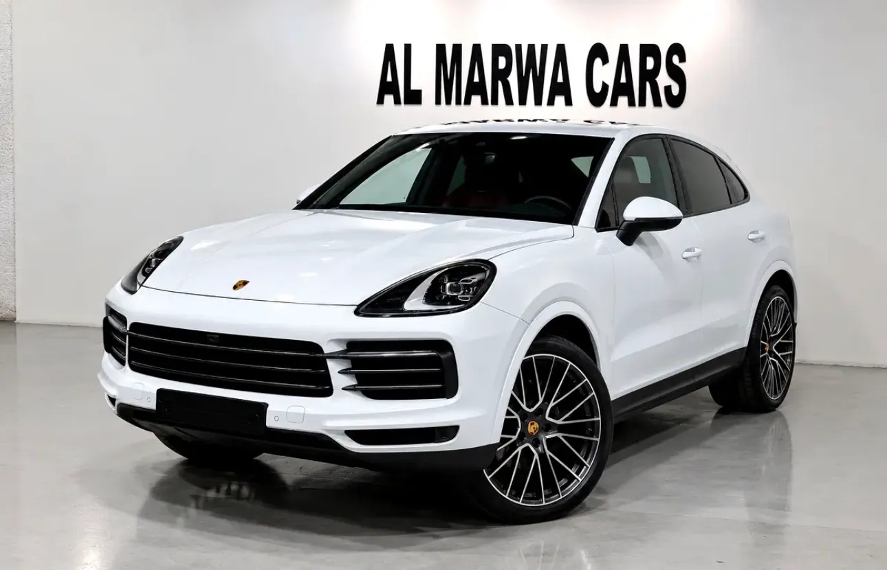 2023 Porsche Cayenne Coupe - GCC specifications - Still under warranty with a full service history - Image 1