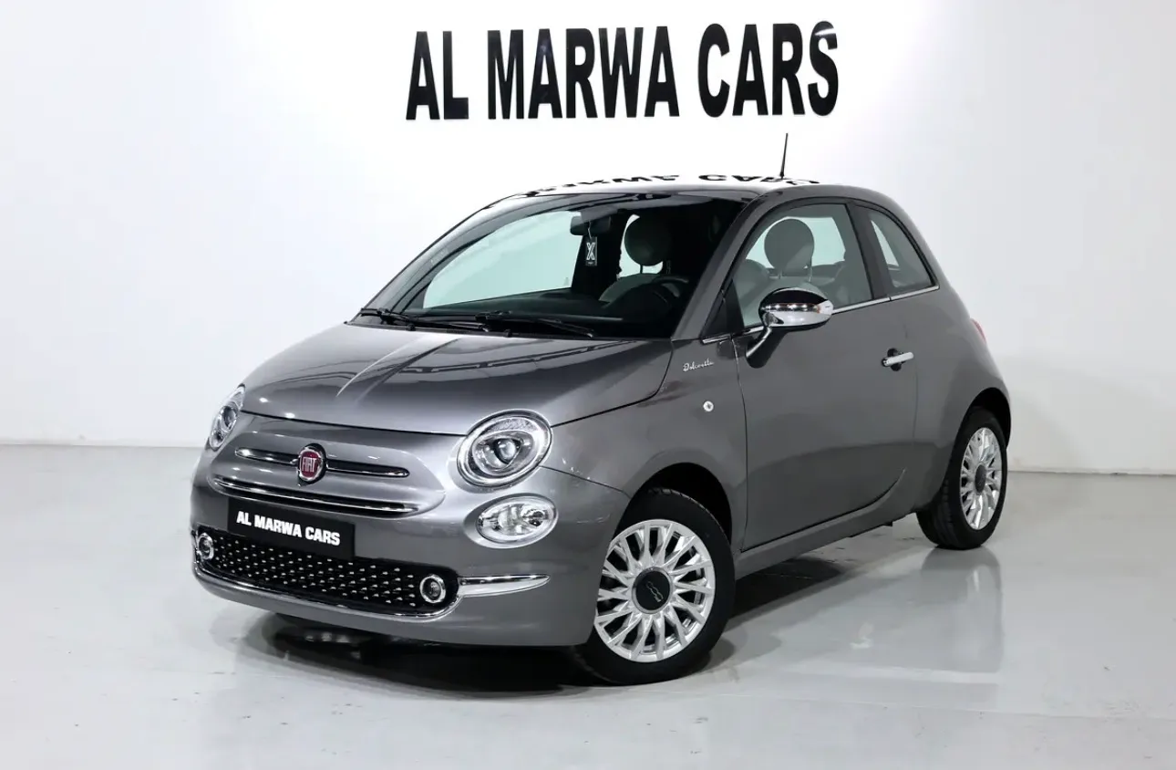 Presenting a stunning 2022 Fiat 500 Dolcevita in immaculate condition -GCC SPECS - Thumbnail 2