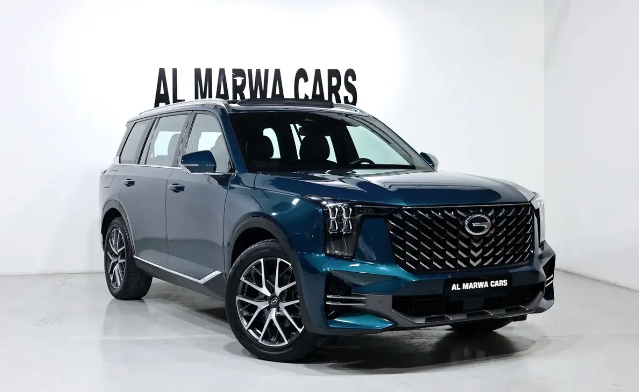 premium 2023 GAC GS8 GX in GCC specifications This spacious 7-seater SUV  -UNDER WARRANTY & SERVICE  - Thumbnail 2