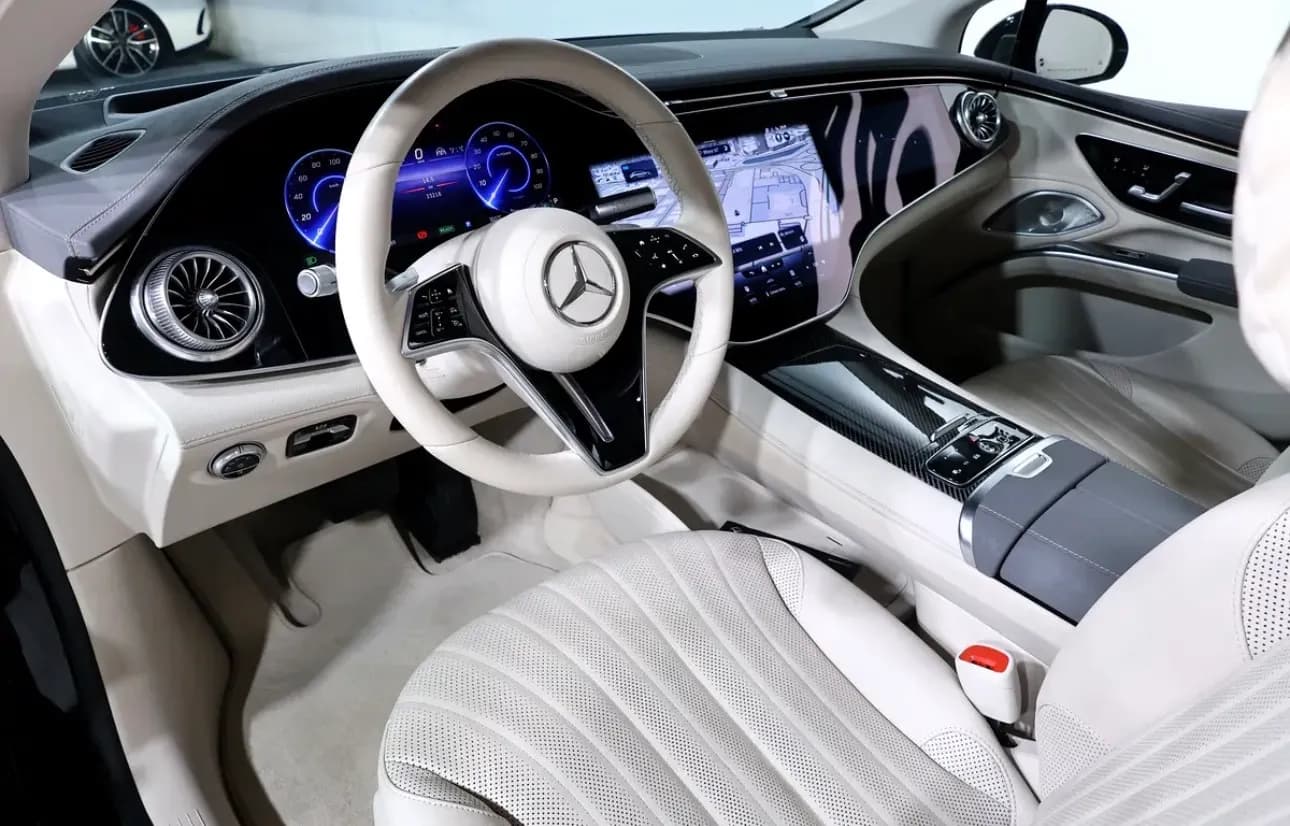 Presenting the 2023 Mercedes-Benz EQS 450+ in pristine condition -GCC specifications - Thumbnail 10