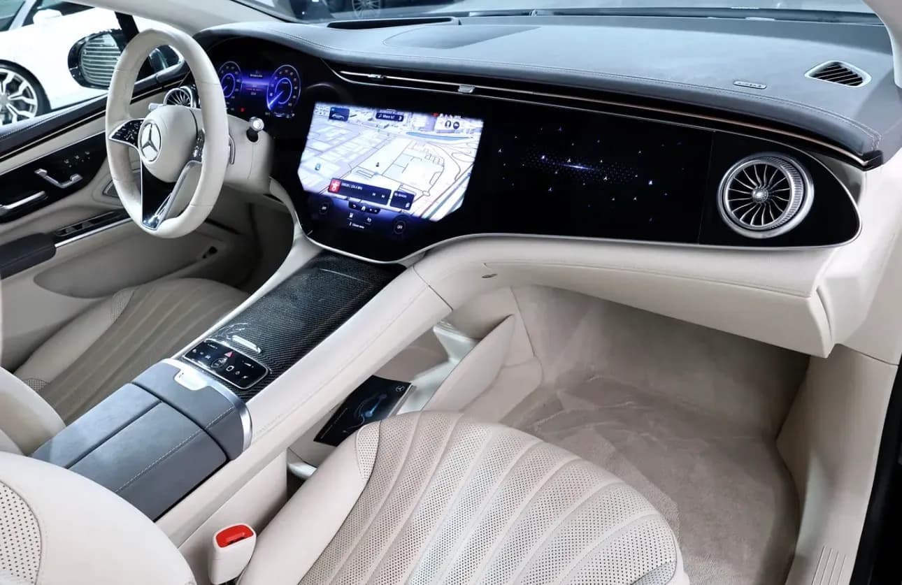 Presenting the 2023 Mercedes-Benz EQS 450+ in pristine condition -GCC specifications - Thumbnail 12