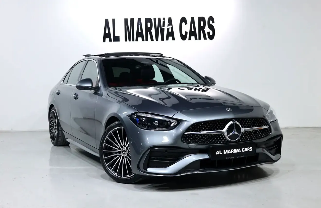 Brand new condition 2025 Mercedes-Benz C-Class C200 GCC specifications  -13000KM - Thumbnail 2