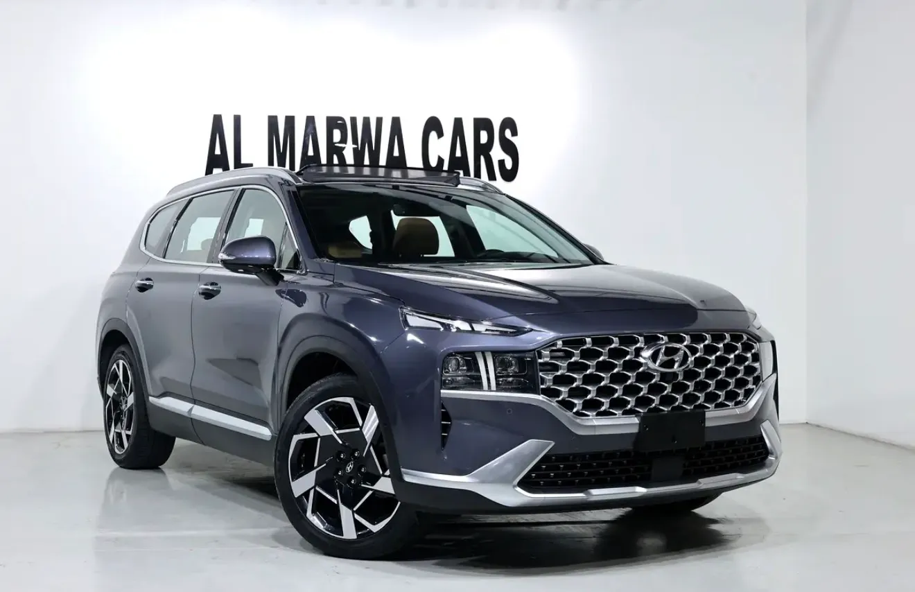 2022 Hyundai Santa Fe Premium Plus  - GCC specifications -Full service history -UNDER WARRANTY - Image 1