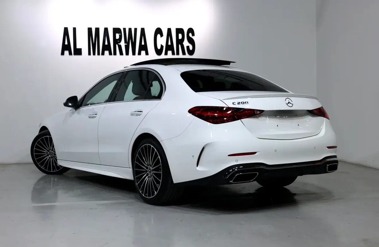 Presenting the pristine 2025 Mercedes-Benz C-Class C200  - GCC Specifications - Thumbnail 3
