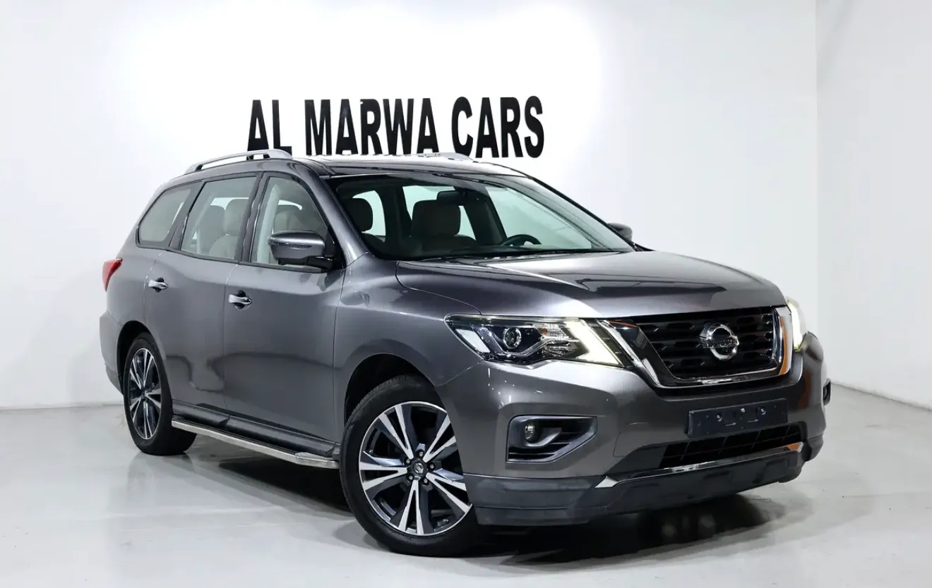 Well maintained 2018 Nissan Pathfinder SV  -in excellent condition. -GCC specifications - Thumbnail 7