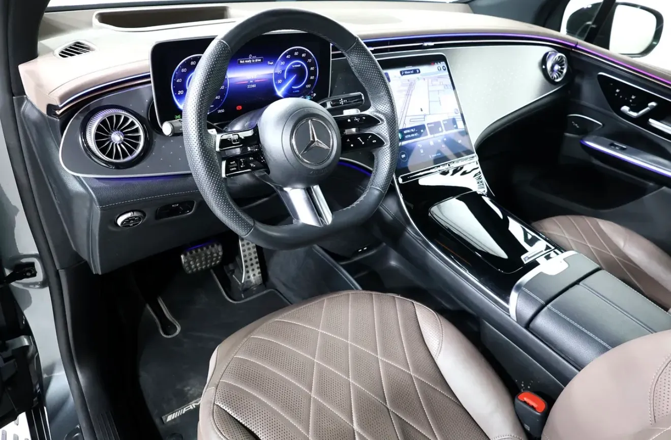 2023 Mercedes-Benz EQE 350 4MATIC (GCC Specs) -ALL WHEEL DRIVE - WARRANTY 5 Years  - Thumbnail 10