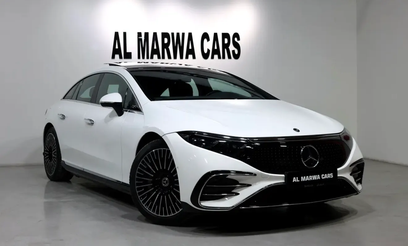 Presenting the 2023 Mercedes-Benz EQS 450+ in pristine condition -GCC specifications - Gargash WARRANTY - Thumbnail 2