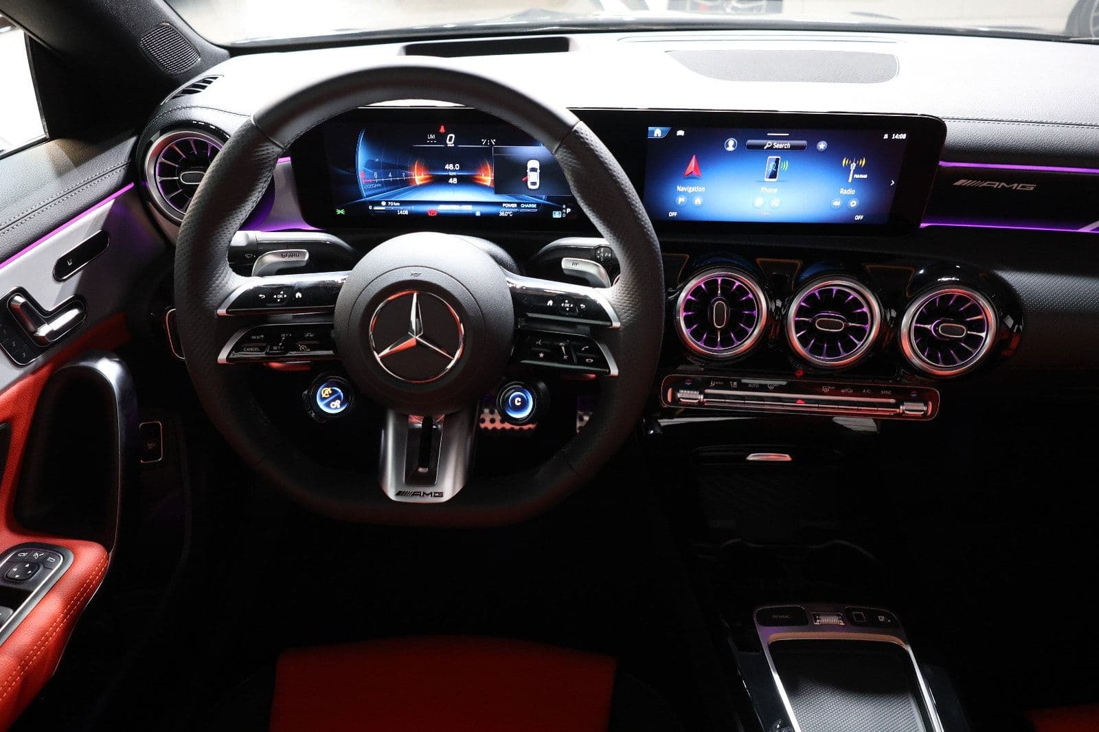 2025 Mercedes-Benz CLA 35 AMG-48km-GCC Specs - Thumbnail 13