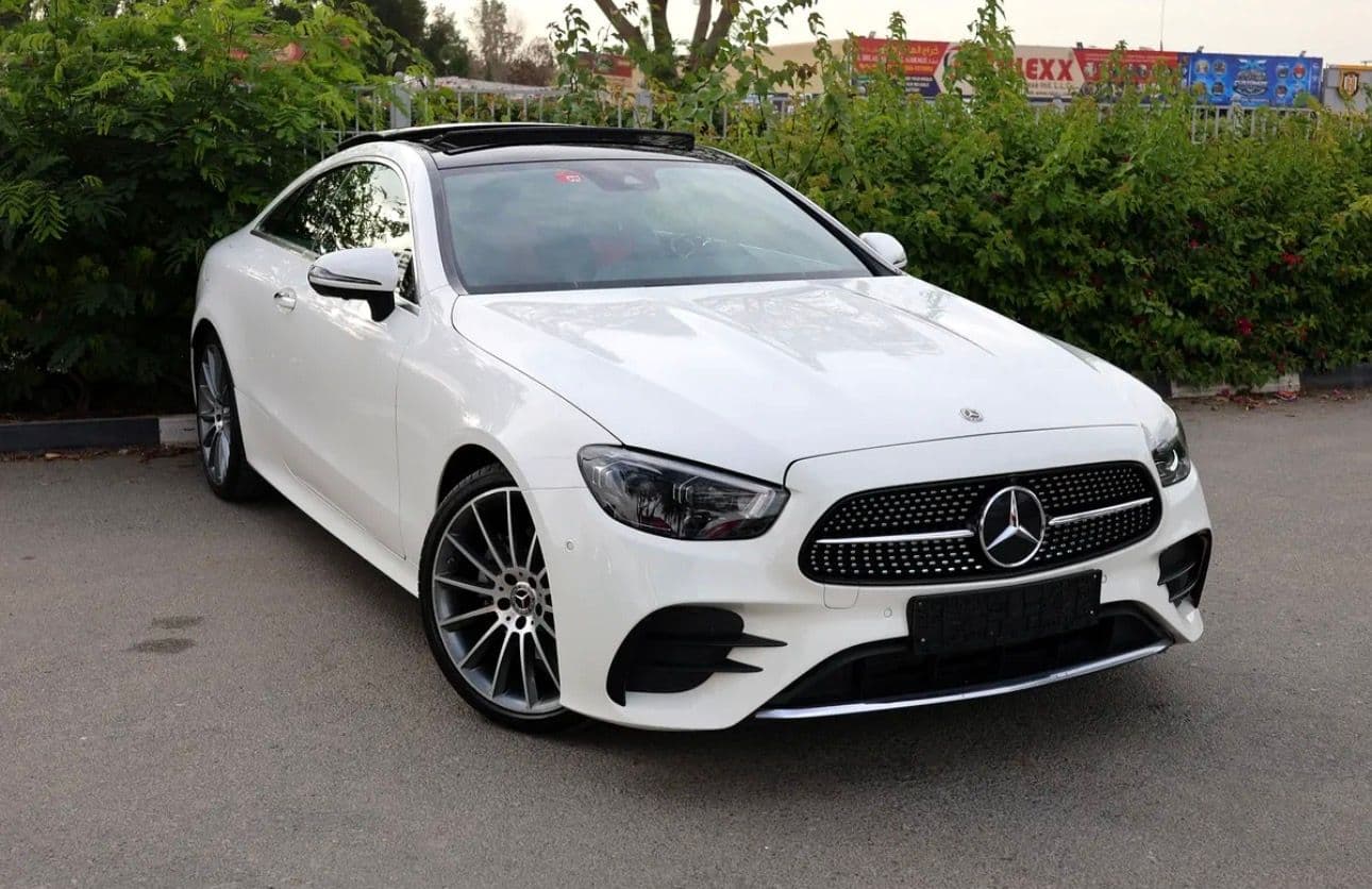 -MERCEDES BENZ E200 COUPE-2021-41000KM-GCC Specs-Full service history  - Thumbnail 2