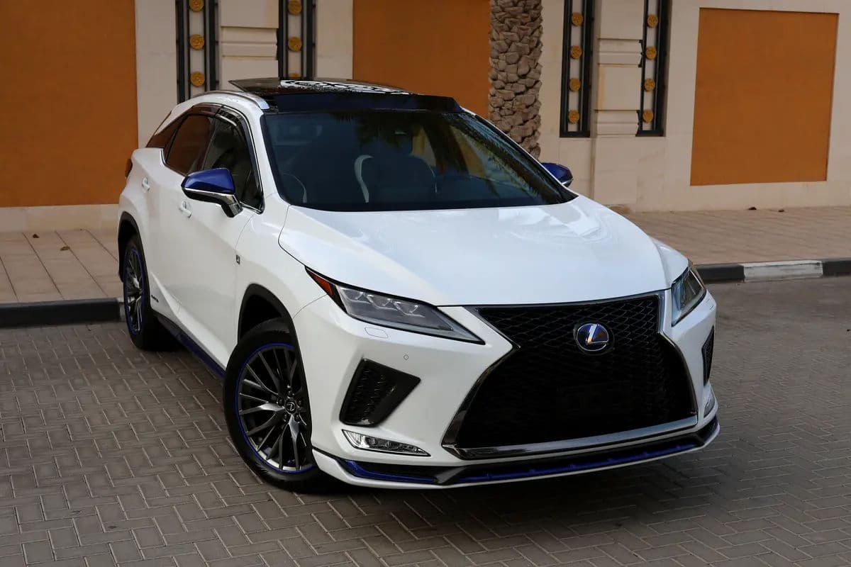 Lexus RX450h-F SPORT-2021-152000KM-GCC SPECS-EXCELLENT CONDITION full service history at Lexus - Image 1