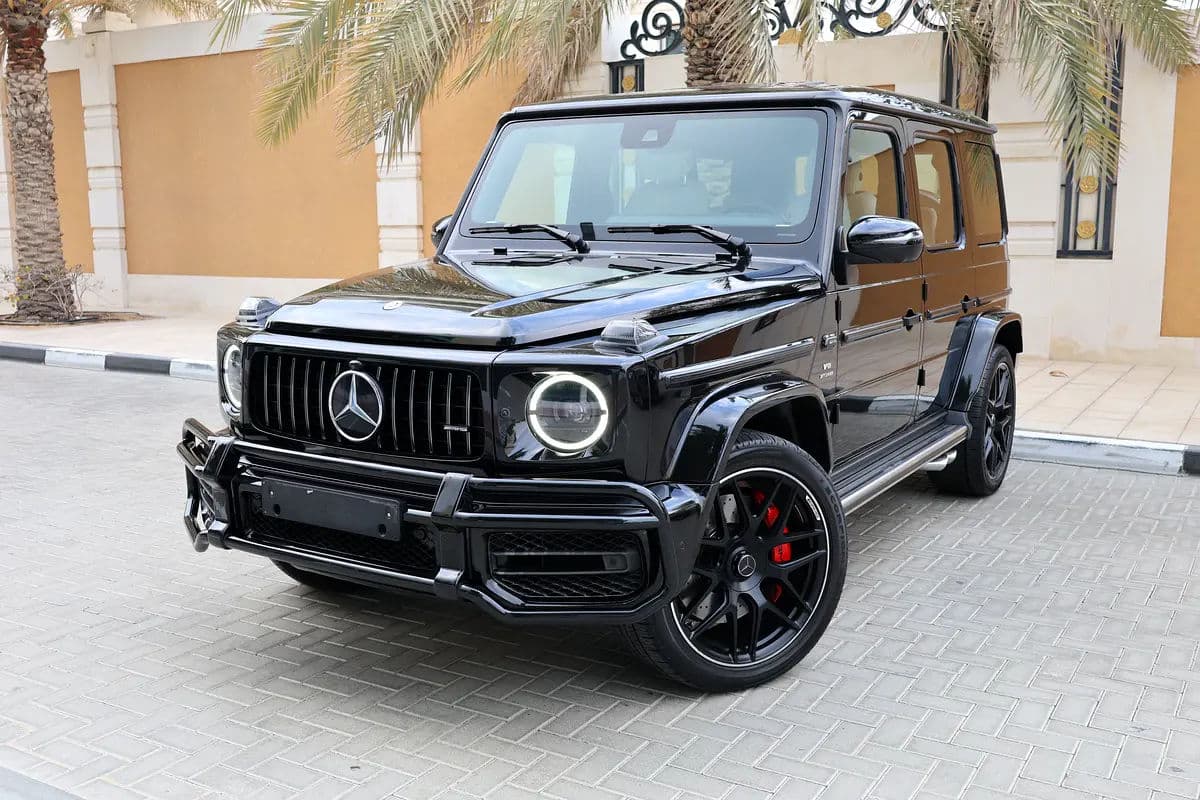MERCEDES BENZ G63 AMG ( NIGHT PACKAGE )-110000KM-2021-GCC SPECS-UNDER WARRANTY - Image 1