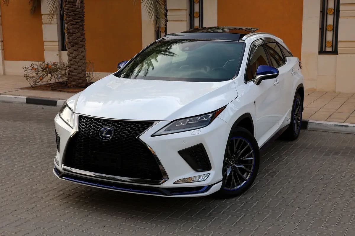 Lexus RX450h-F SPORT-2021-152000KM-GCC SPECS-EXCELLENT CONDITION full service history at Lexus - Thumbnail 2