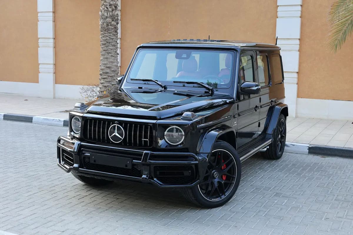 MERCEDES BENZ G63 AMG ( NIGHT PACKAGE )-2021-GCC SPECS-UNDER WARRANTY-SERVICE CONTRACT - Image 1