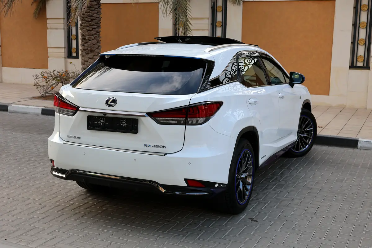 Lexus RX450h-F SPORT-2021-152000KM-GCC SPECS-EXCELLENT CONDITION full service history at Lexus - Thumbnail 3