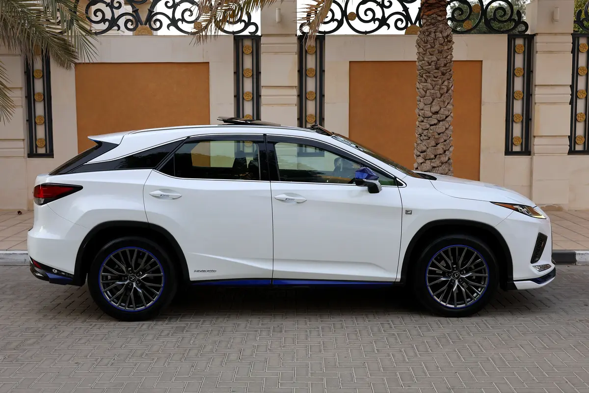 Lexus RX450h-F SPORT-2021-152000KM-GCC SPECS-EXCELLENT CONDITION full service history at Lexus - Thumbnail 7