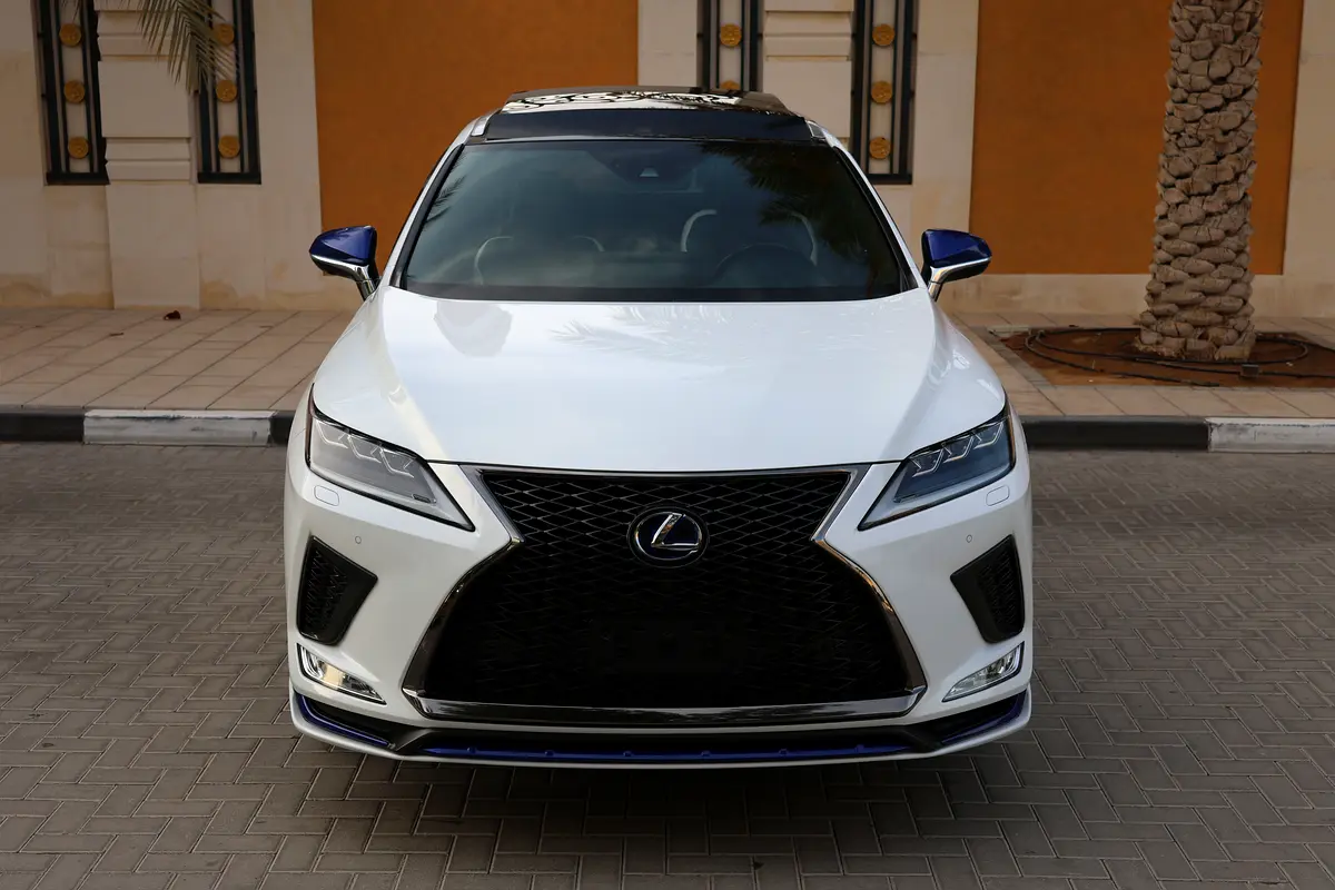 Lexus RX450h-F SPORT-2021-152000KM-GCC SPECS-EXCELLENT CONDITION full service history at Lexus - Thumbnail 8