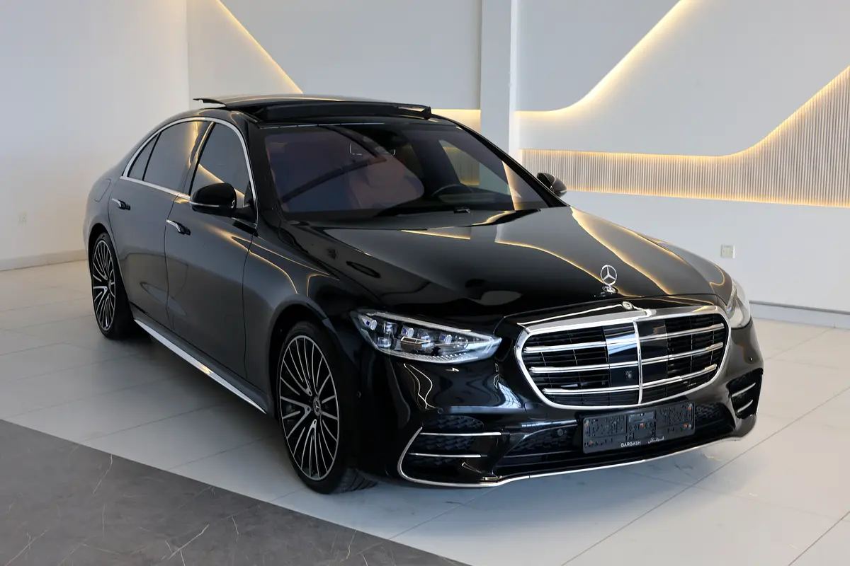 S500 4MATIC - GCC SPECS - WARRANTY / SERVICE 105,000 KM - FULL SERVICE HISTORY - ACCIDENT FREE - - Thumbnail 4